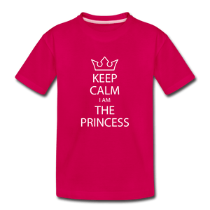 Keep Calm Toddler Premium T-Shirt - dark pink
