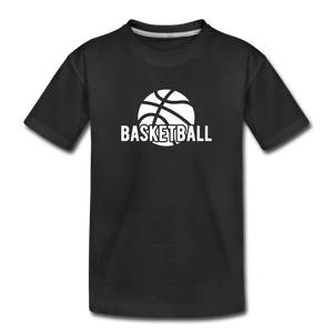Basketball Toddler Premium T-Shirt - black