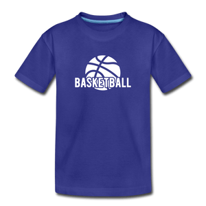 Basketball Toddler Premium T-Shirt - royal blue