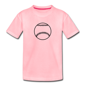 Baseball Toddler Premium T-Shirt - pink