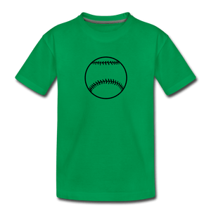 Baseball Toddler Premium T-Shirt - kelly green