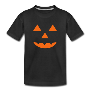 Pumpkin Toddler Premium T-Shirt - black