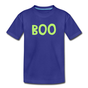 Boo Toddler Premium T-Shirt - royal blue