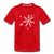 Snow Flakes Toddler Premium T-Shirt - red