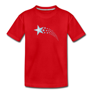 Shooting Star Toddler Premium T-Shirt - red