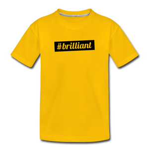 Brilliant Toddler Premium T-Shirt - sun yellow