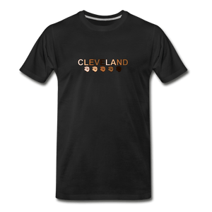 Cleveland Men's Premium T-Shirt - black