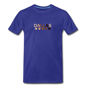Dallas Fist Men's Premium T-Shirt - royal blue