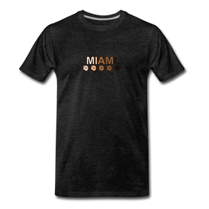 Miami Fist Men's Premium T-Shirt - charcoal gray
