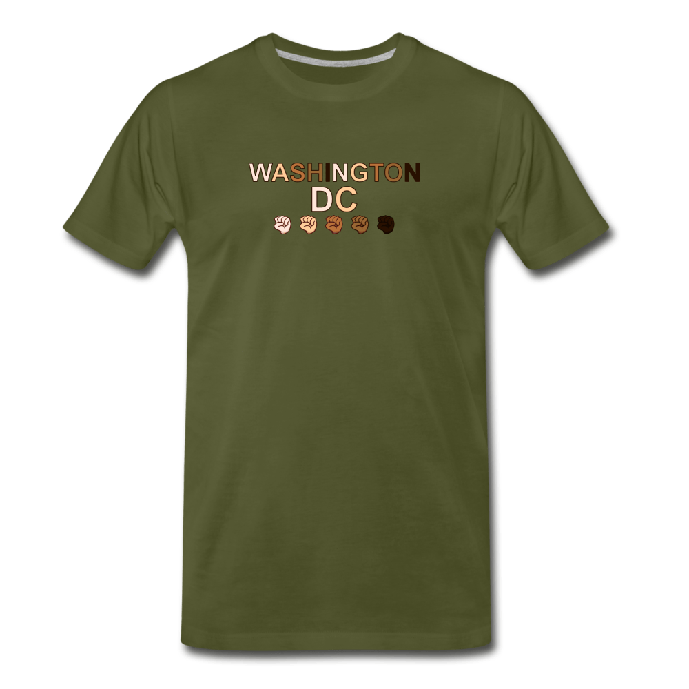 DC FIst Men's Premium T-Shirt - olive green