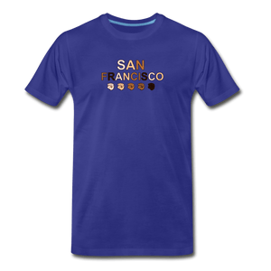 SF Fist Men's Premium T-Shirt - royal blue
