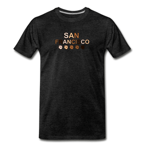SF Fist Men's Premium T-Shirt - charcoal gray