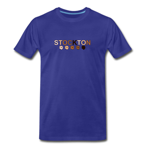 Stockton Fist Men's Premium T-Shirt - royal blue