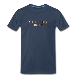 St Louis Men's Premium T-Shirt - navy