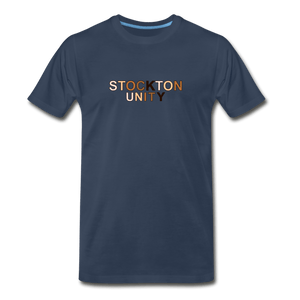 Stockton Unity Men's Premium T-Shirt - navy