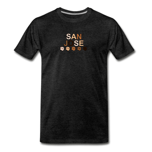 SJ Fist Men's Premium T-Shirt - charcoal gray