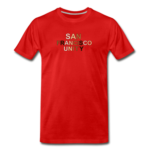 SF Unity Men's Premium T-Shirt - red