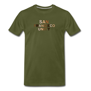 SF Unity Men's Premium T-Shirt - olive green