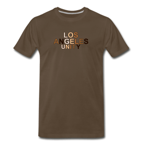 LA Unity Men's Premium T-Shirt - noble brown