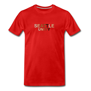 Seattle Unity Men's Premium T-Shirt - red