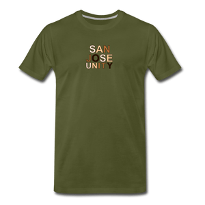 SJ Unity Men's Premium T-Shirt - olive green