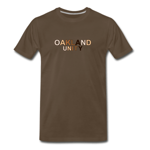 Oakland Unity Men's Premium T-Shirt - noble brown