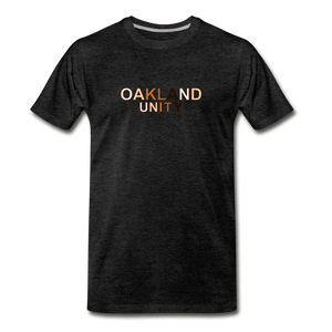 Oakland Unity Men's Premium T-Shirt - charcoal gray