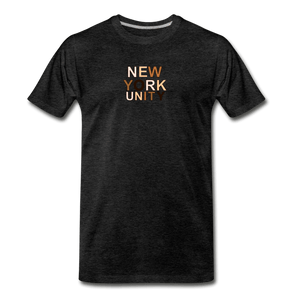 NYC Unity Men's Premium T-Shirt - charcoal gray