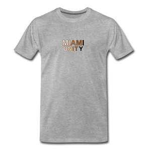 Miami Unity Men's Premium T-Shirt - heather gray