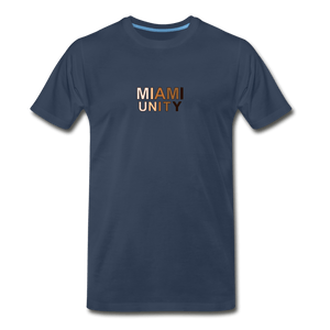 Miami Unity Men's Premium T-Shirt - navy