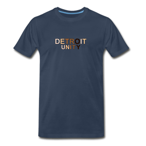 Detroit Unity Men's Premium T-Shirt - navy