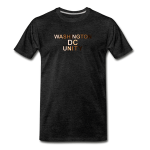DC Unity Men's Premium T-Shirt - charcoal gray