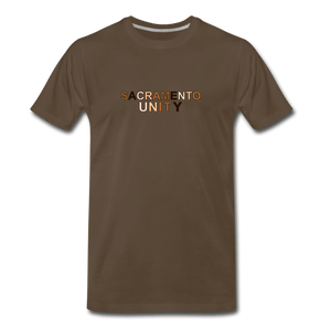 Sac Unity Men's Premium T-Shirt - noble brown