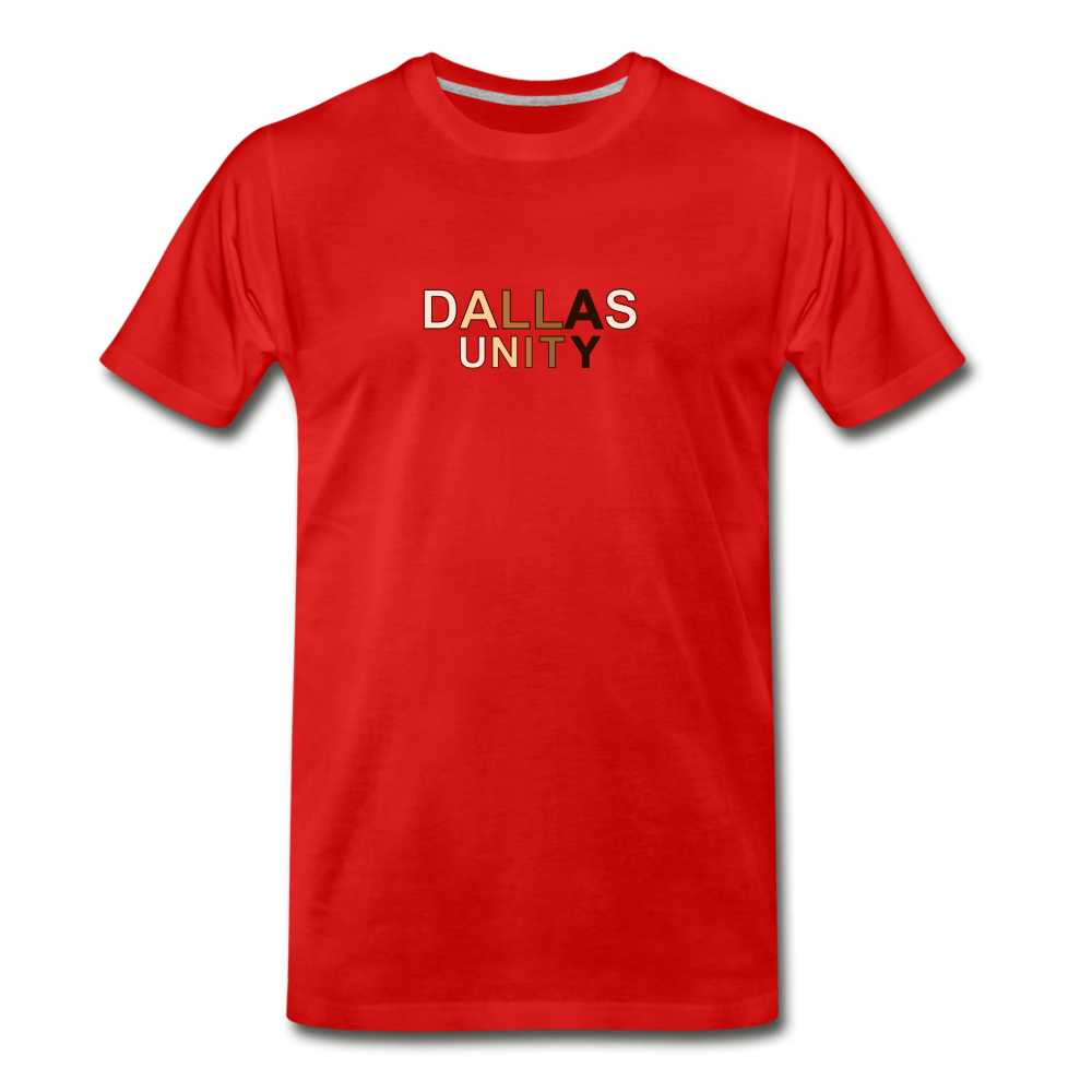 Dallas Unity Men's Premium T-Shirt - red