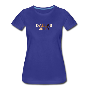 Dallas Unity Women’s Premium T-Shirt - royal blue