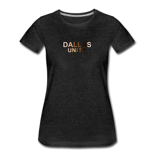 Dallas Unity Women’s Premium T-Shirt - charcoal gray
