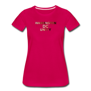 DC Unity Women’s Premium T-Shirt - dark pink