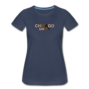 Chi Unity Women’s Premium T-Shirt - navy