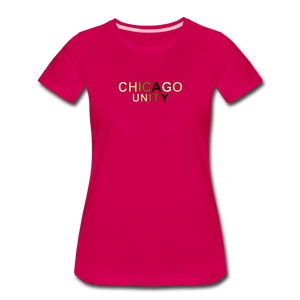 Chi Unity Women’s Premium T-Shirt - dark pink