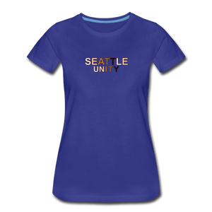 Seattle Unity Women’s Premium T-Shirt - royal blue
