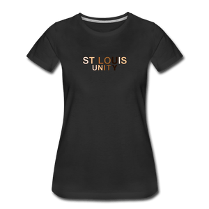 St Louis Women’s Premium T-Shirt - black