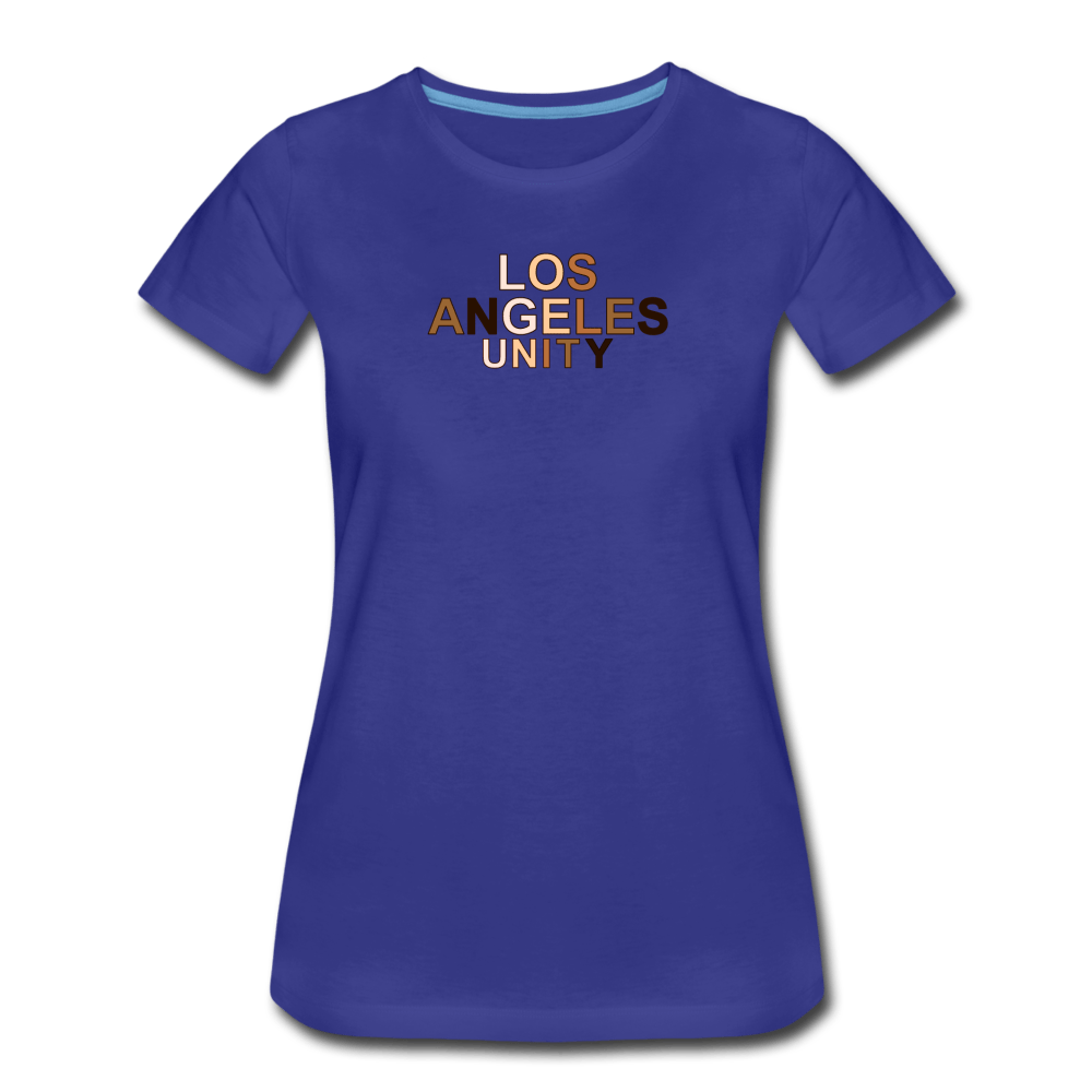 LA Unity Women’s Premium T-Shirt - royal blue