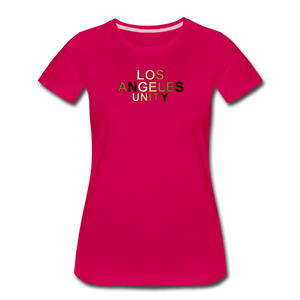 LA Unity Women’s Premium T-Shirt - dark pink