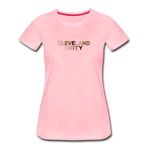 Cleveland Unity Women’s Premium T-Shirt - pink