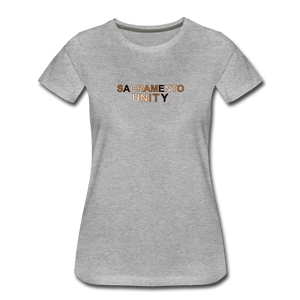 Sac Unity Women’s Premium T-Shirt - heather gray