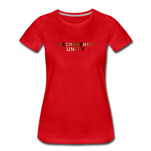 Sac Unity Women’s Premium T-Shirt - red