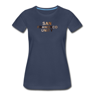SF Unity Women’s Premium T-Shirt - navy