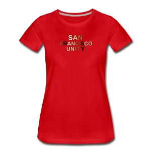 SF Unity Women’s Premium T-Shirt - red