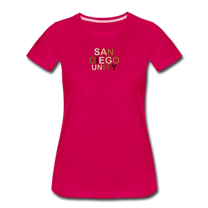 SD Unity Women’s Premium T-Shirt - dark pink