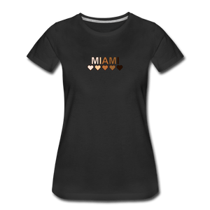 Miami Hearts Women’s Premium T-Shirt - black